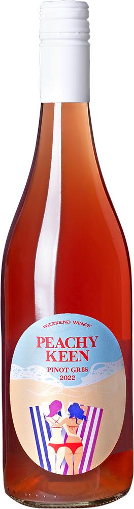 Weekend Wines Peachy Keen Central Otago Blush Pinot Gris 2022