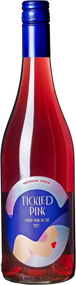 Weekend Wines Tickled Pink Central Otago Pinot Noir Rosé 2022