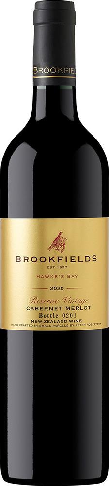Brookfields Gold Label Reserve Hawke's Bay Cabernet Merlot 2020