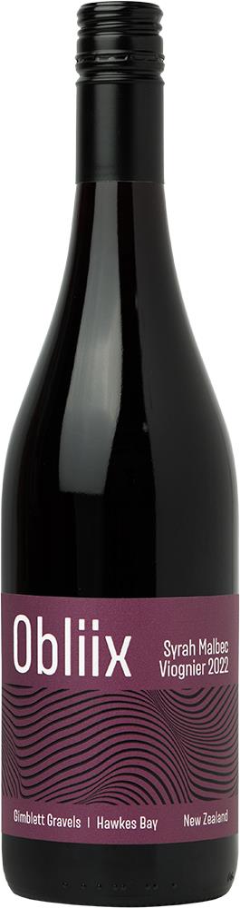 Obliix Gimblett Gravels Hawke's Bay Syrah Malbec Viognier 2022