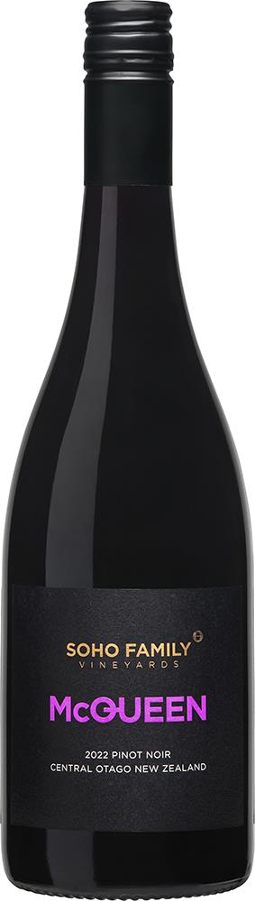 SOHO McQueen Central Otago Pinot Noir 2022