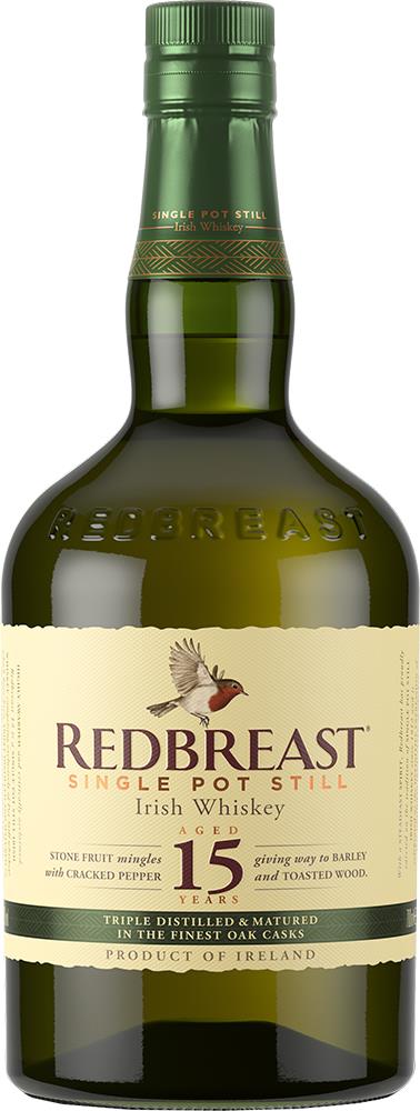 Redbreast Single Pot Irish 15YO Whiskey (700ml)