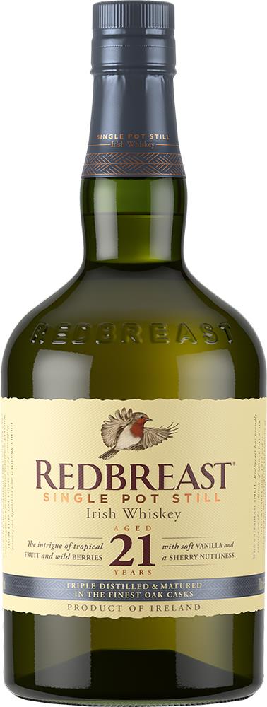 Redbreast Single Pot Irish 21YO Whiskey (700ml)