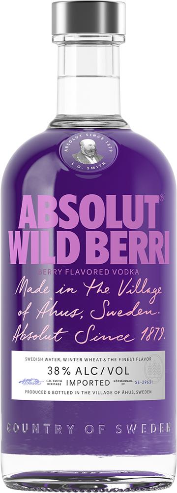Absolut Wild Berri Vodka (700ml)
