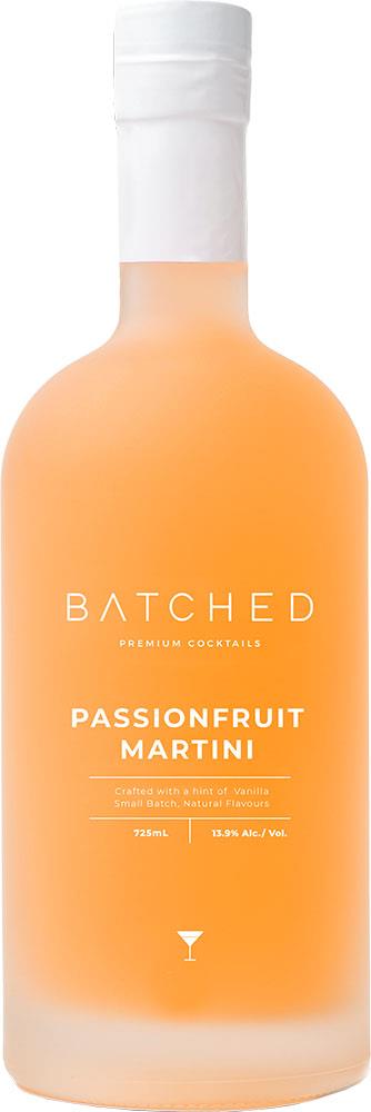 Batched Premium Cocktails Passionfruit Martini (725ml)