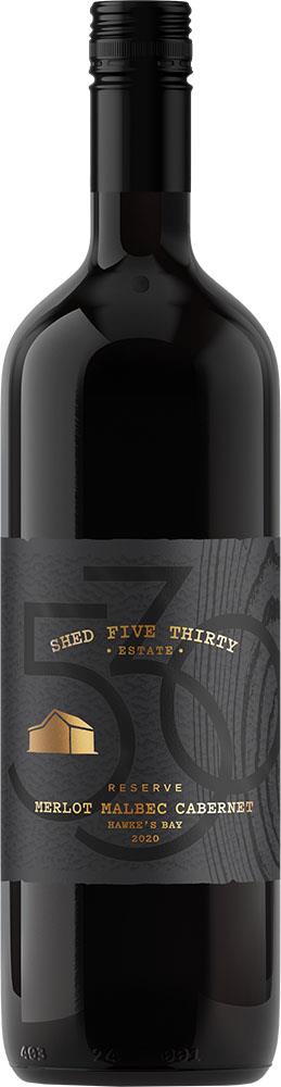 Shed 530 Reserve Hawke's Bay Merlot Malbec Cabernet 2020