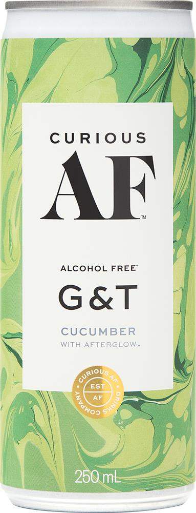 AF Drinks Classic G&T Cucumber (250ml) (6x4pk)