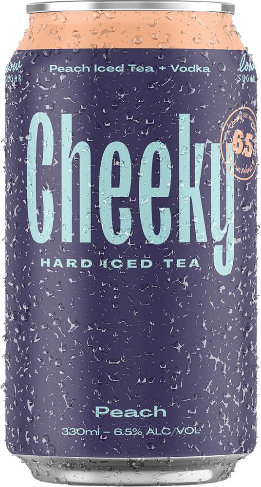 Cheeky Hard Iced Tea Peach 6.5% (330ml) (10pk)