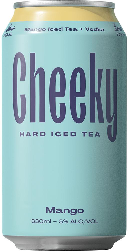 Cheeky Hard Iced Tea Mango 5% (330ml) (10pk)