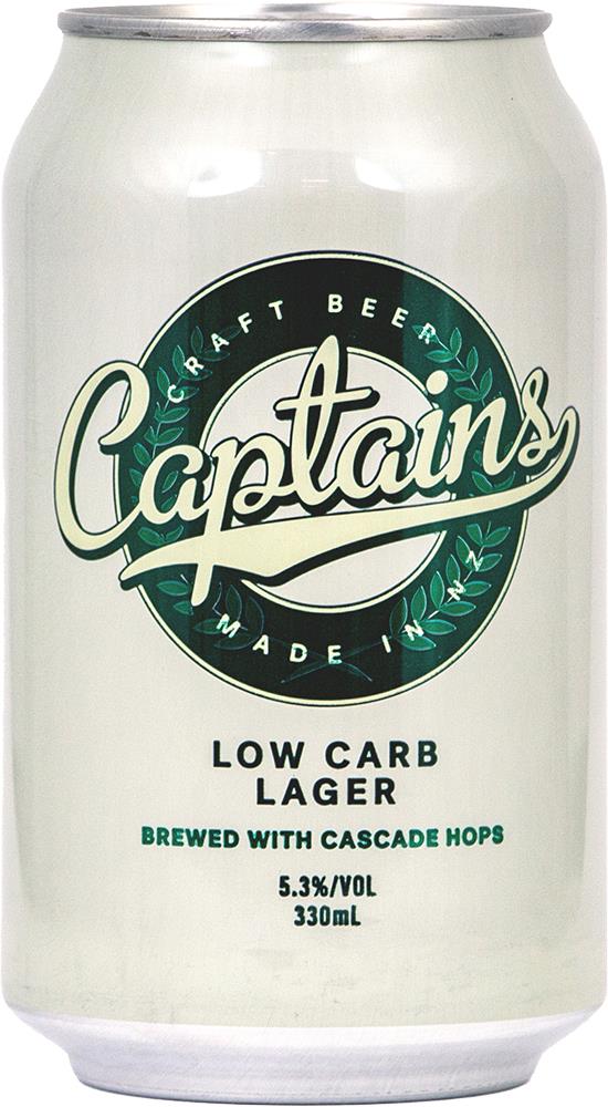 Captain's Craft Beer Low Carb Lager (330ml) (4x6pk)