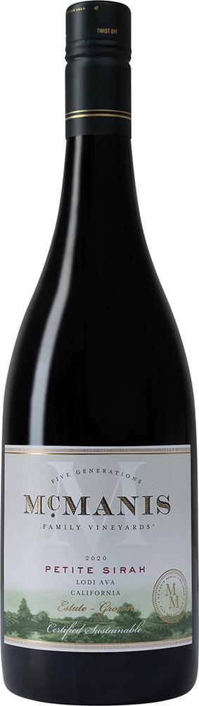 McManis Family Vineyards Petite Sirah 2020 (California)