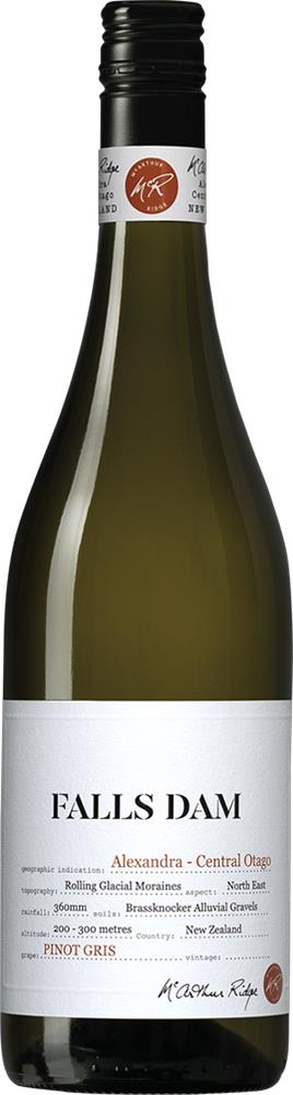 McArthur Ridge Falls Dam Central Otago Pinot Gris 2023