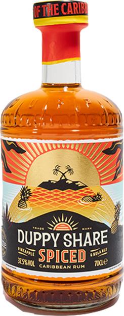 The Duppy Share Spiced Rum (700ml)