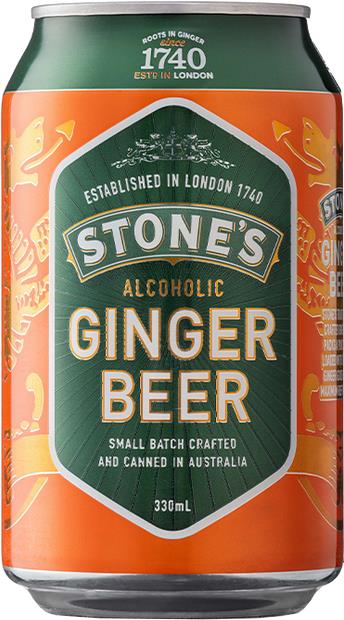 Stone's Alcoholic Ginger Beer (330ml) (6x4pk)