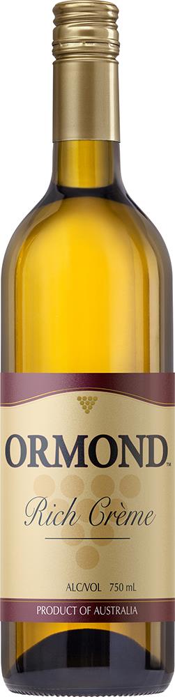 Ormond Rich Créme Sherry NV (750ml)