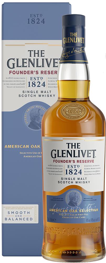 The Glenlivet Founder's Reserve Single Malt Scotch Whisky (700ml)