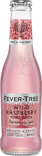 Fever Tree Light Wild Raspberry Tonic Water (200ml) (6x4pk)