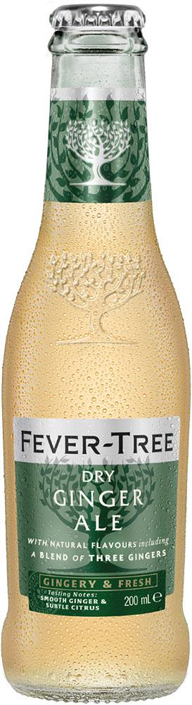 Fever Tree Dry Ginger Ale (200ml) (6x4pk)