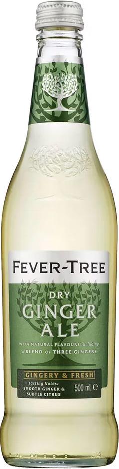 Fever Tree Dry Ginger Ale (500ml)