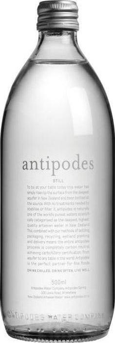 Antipodes Still Mineral Water Glass (500ml)