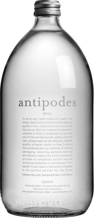 Antipodes Still Mineral Water Glass (1000ml)