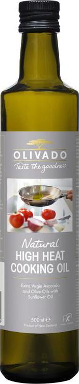 Olivado Natural High Heat Cooking Oil (500ml)