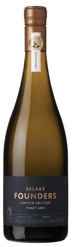 Selaks Founders Limited Edition Hawkes Bay Pinot Gris 2016