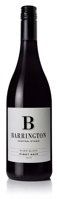 Barrington River Block Central Otago Pinot Noir 2012 (375ml bottle - half bottle)