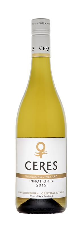 Ceres ‘Swansong’ Central Otago Pinot Gris 2015