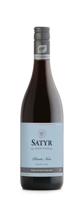 Satyr by Sileni Estates Hawkes Bay Pinot Noir 2015