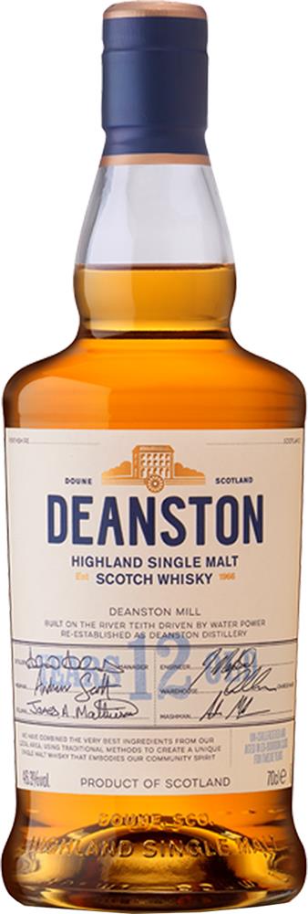 Deanston 12 Year Old Single Malt Scotch Whisky (700ml)