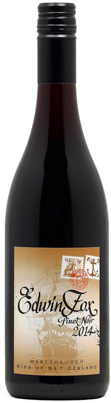 Edwin Fox Pinot Noir 2014 (Blend 2 Export Label)