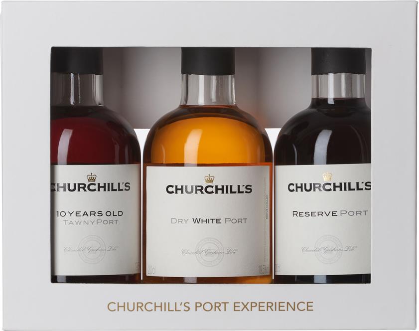 Churchill's Port Trio Gift Collection (200ml)