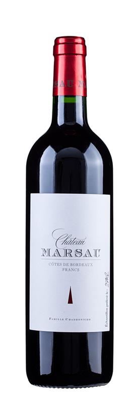 Château Marsau Cotes de Bordeaux Francs 2012 (France)