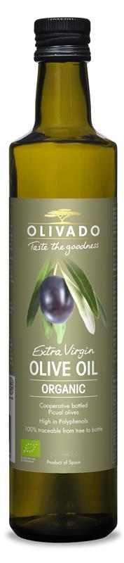 Olivado Organic Extra Virgin Olive Oil (500ml)