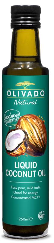 Olivado Liquid Coconut Oil (250ml)