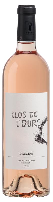 Clos de L’ours L’Accent Provence Rosé 2016 (France)