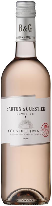 Barton & Guestier Cote du Provence Rosé 2016 (France)