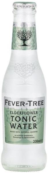 Fever Tree Premium Elderflower Tonic Water 24 x 200ml